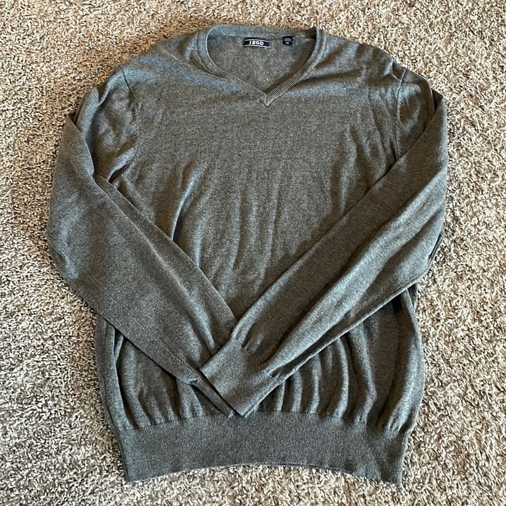 Mens IZOD V-Neck Sweater